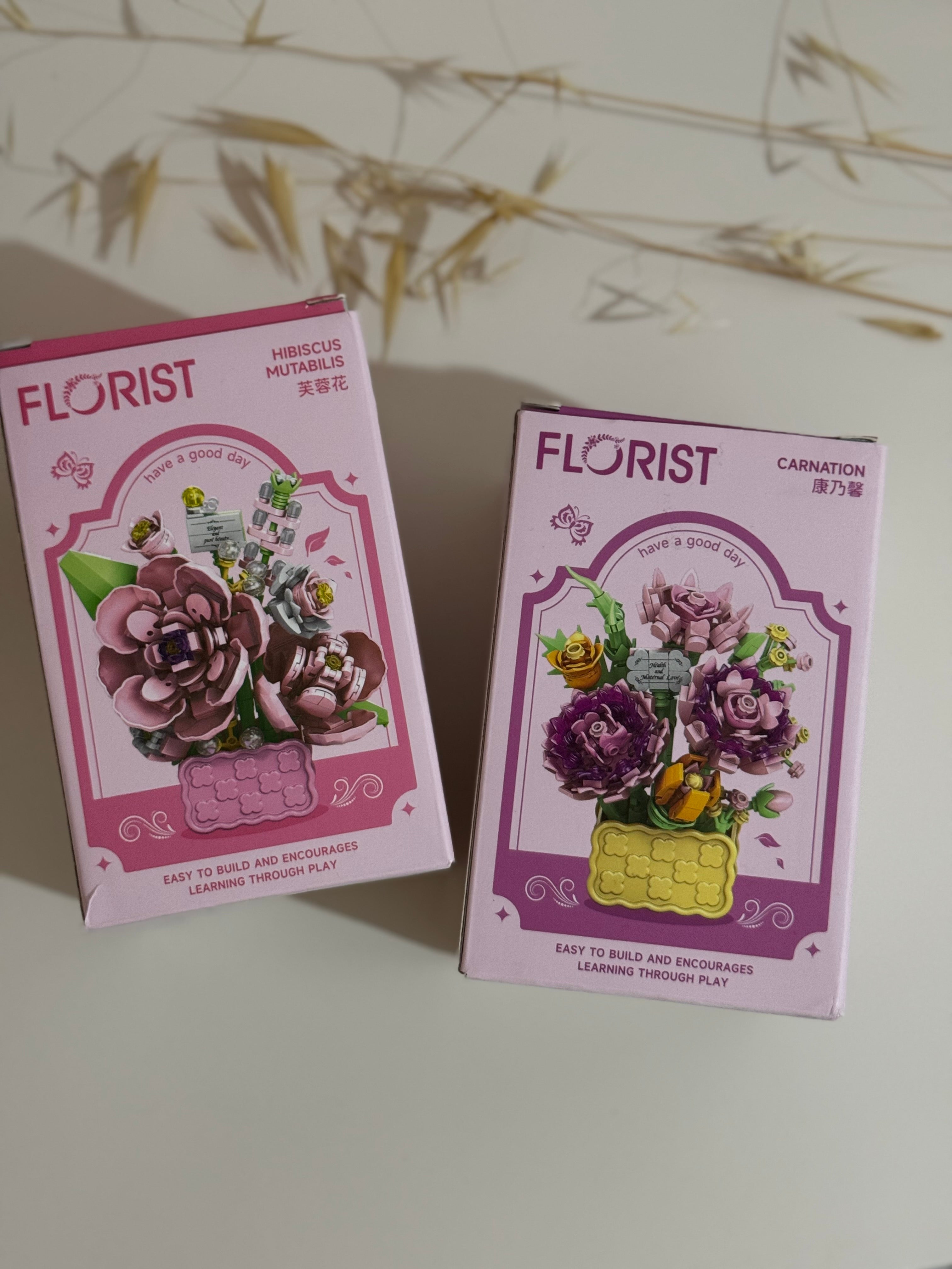 pot de fleurs en lego