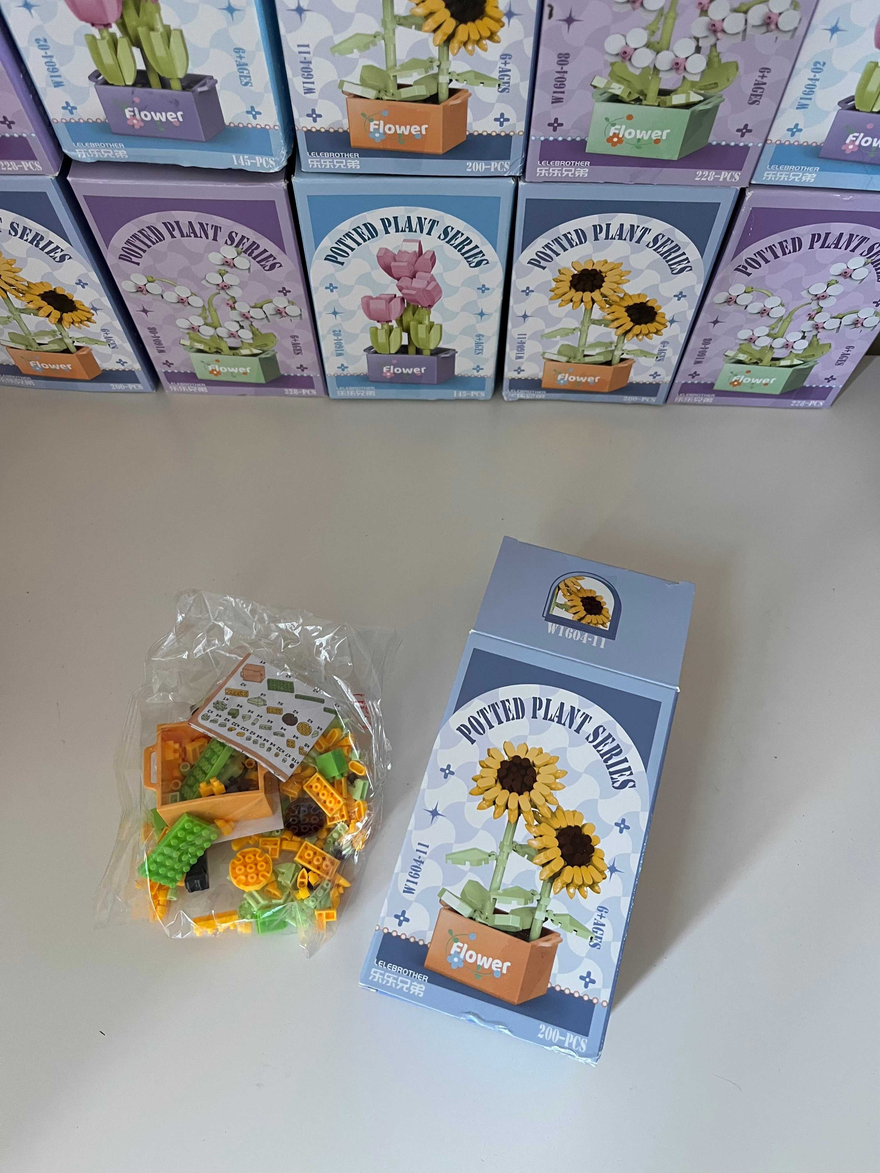 Lego fleur en pot