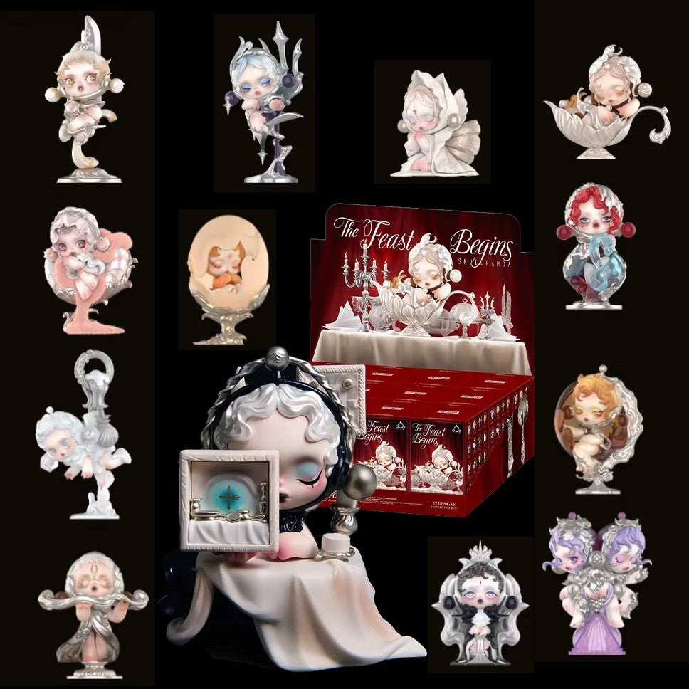 The feast begins skullpanda blind box