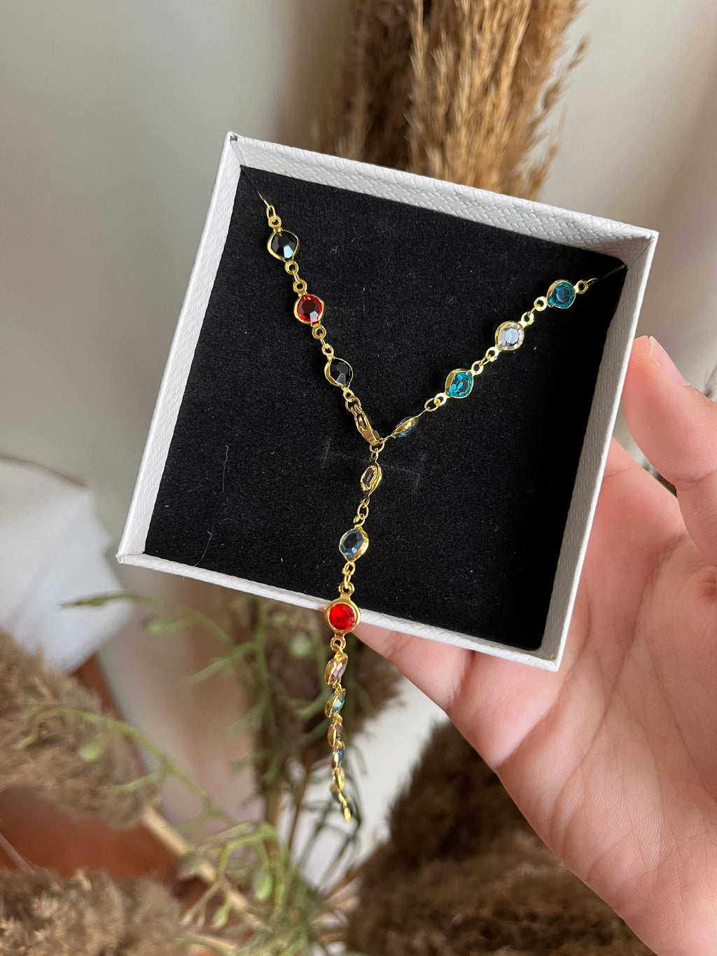 collier Y long