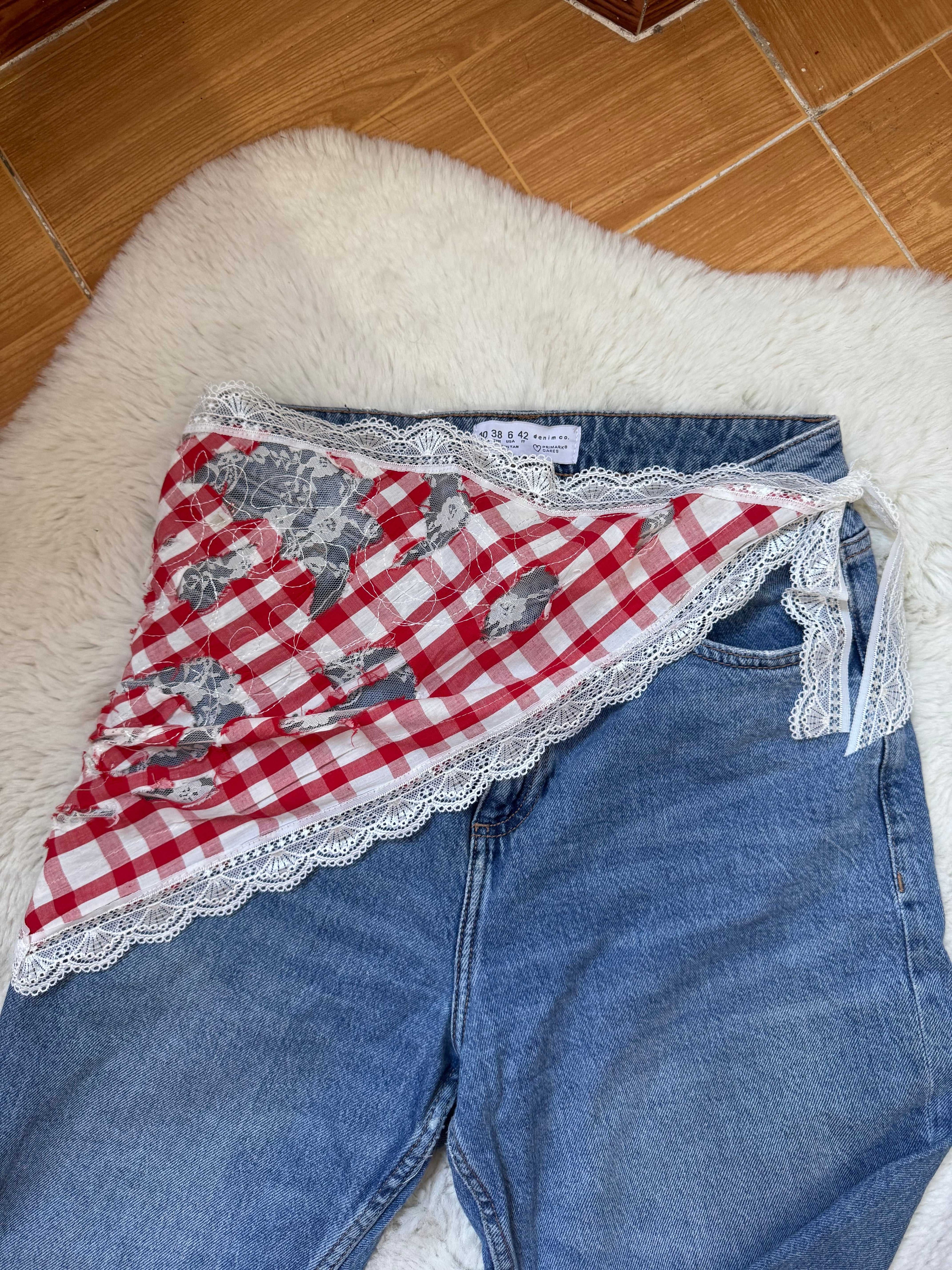 Ceinture / bandana à carreaux