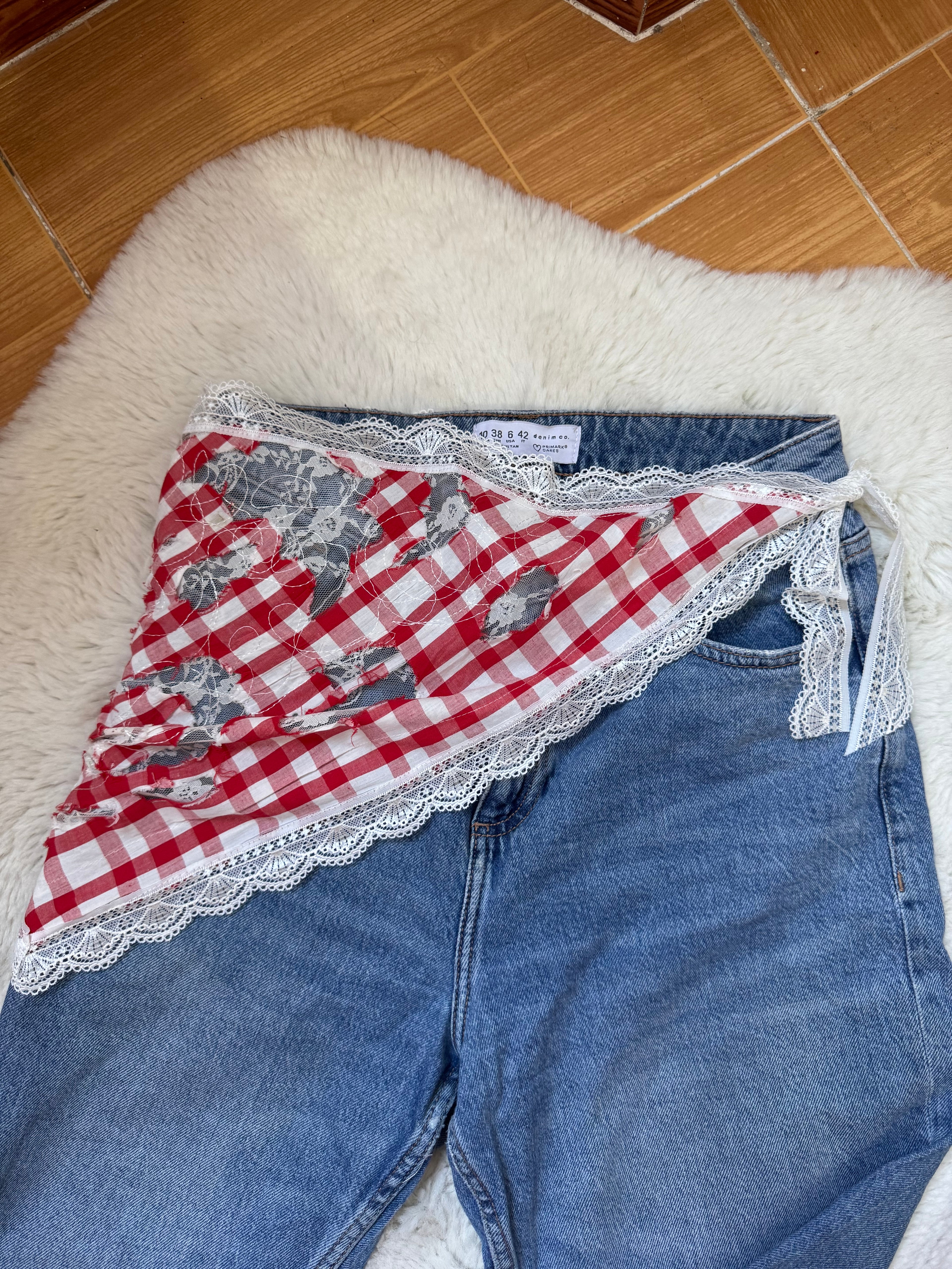 Ceinture / bandana à carreaux