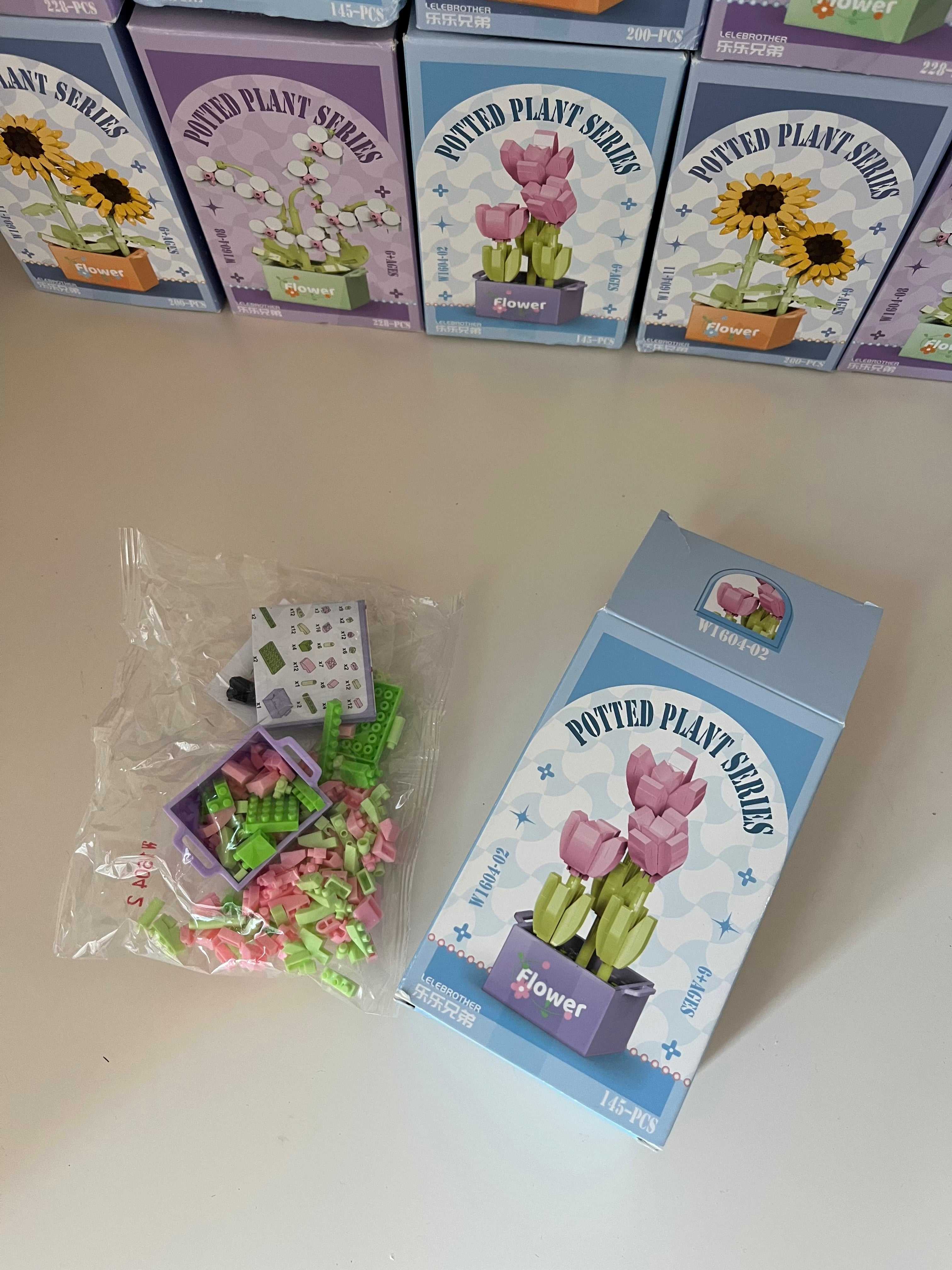 Lego fleur en pot
