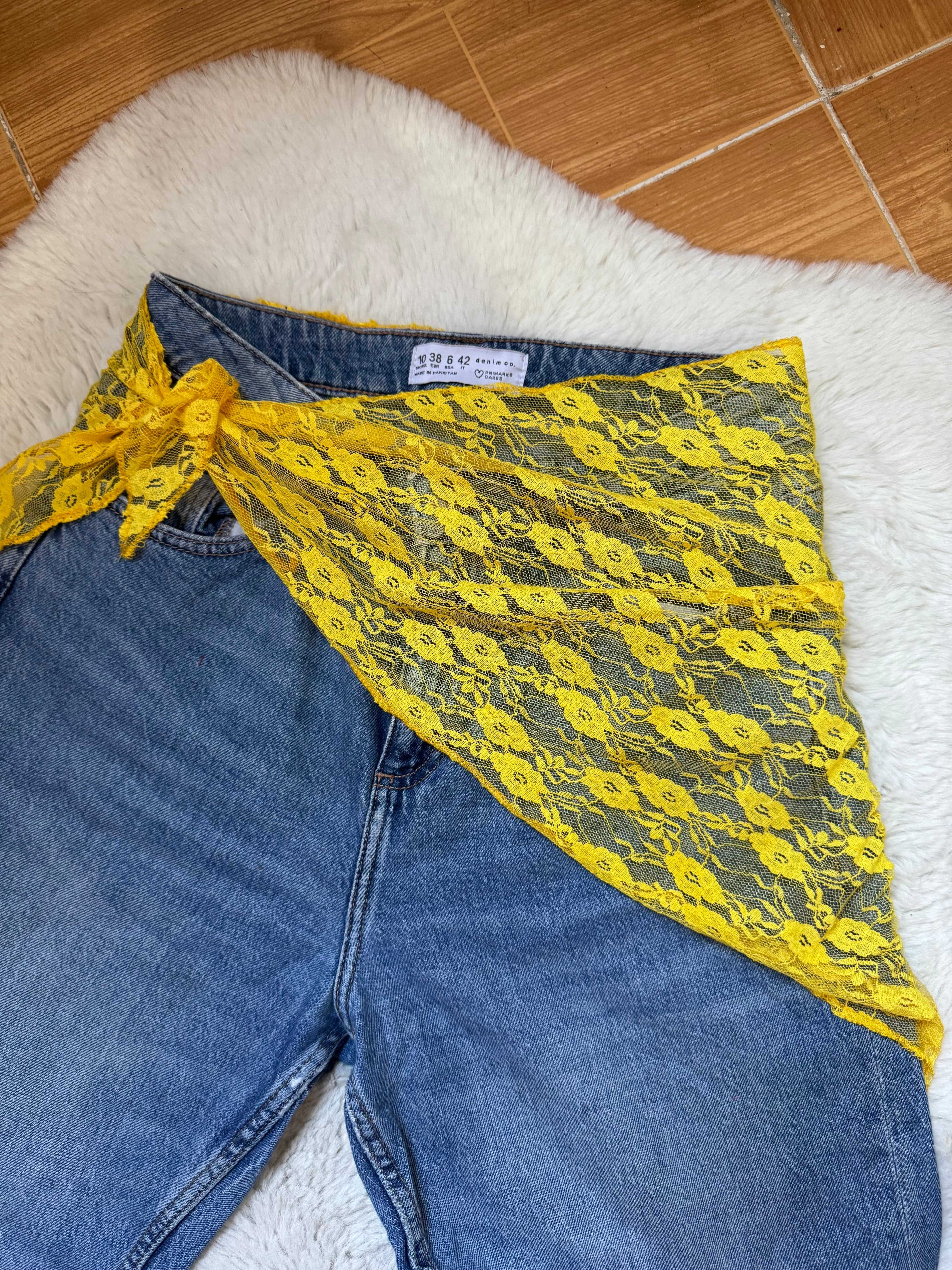 Ceinture bandana dentelle