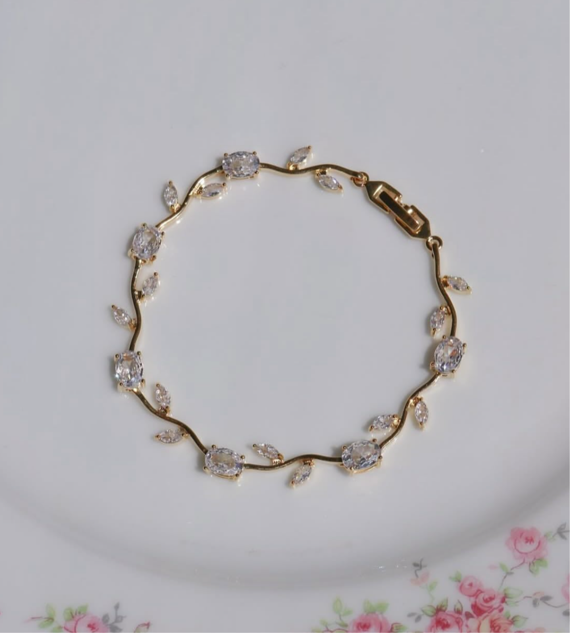 Gourmette tulipe avec boîte