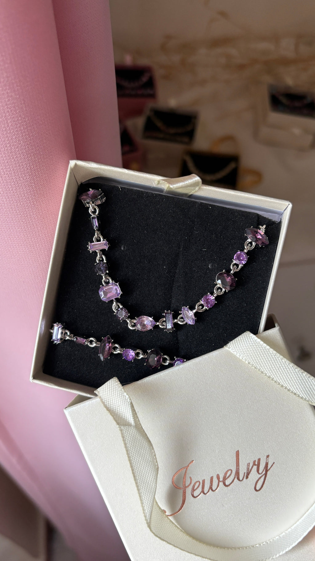collier pierres