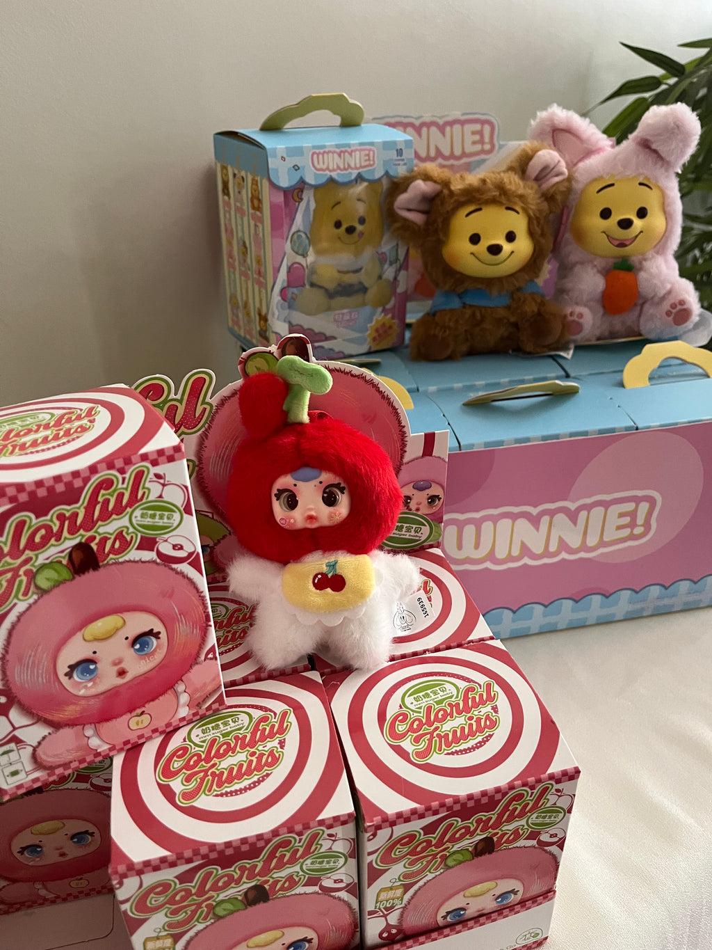 Colorful fruits blind box