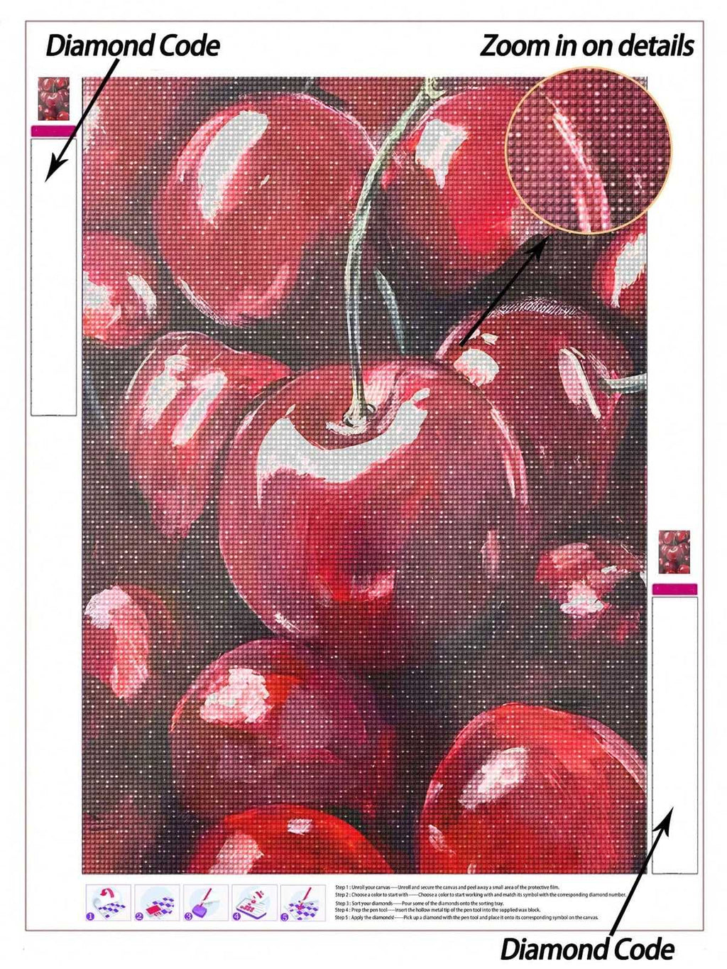 Kit de diamond paintings