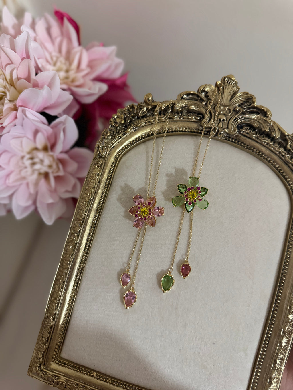 Collier idyllia fleur