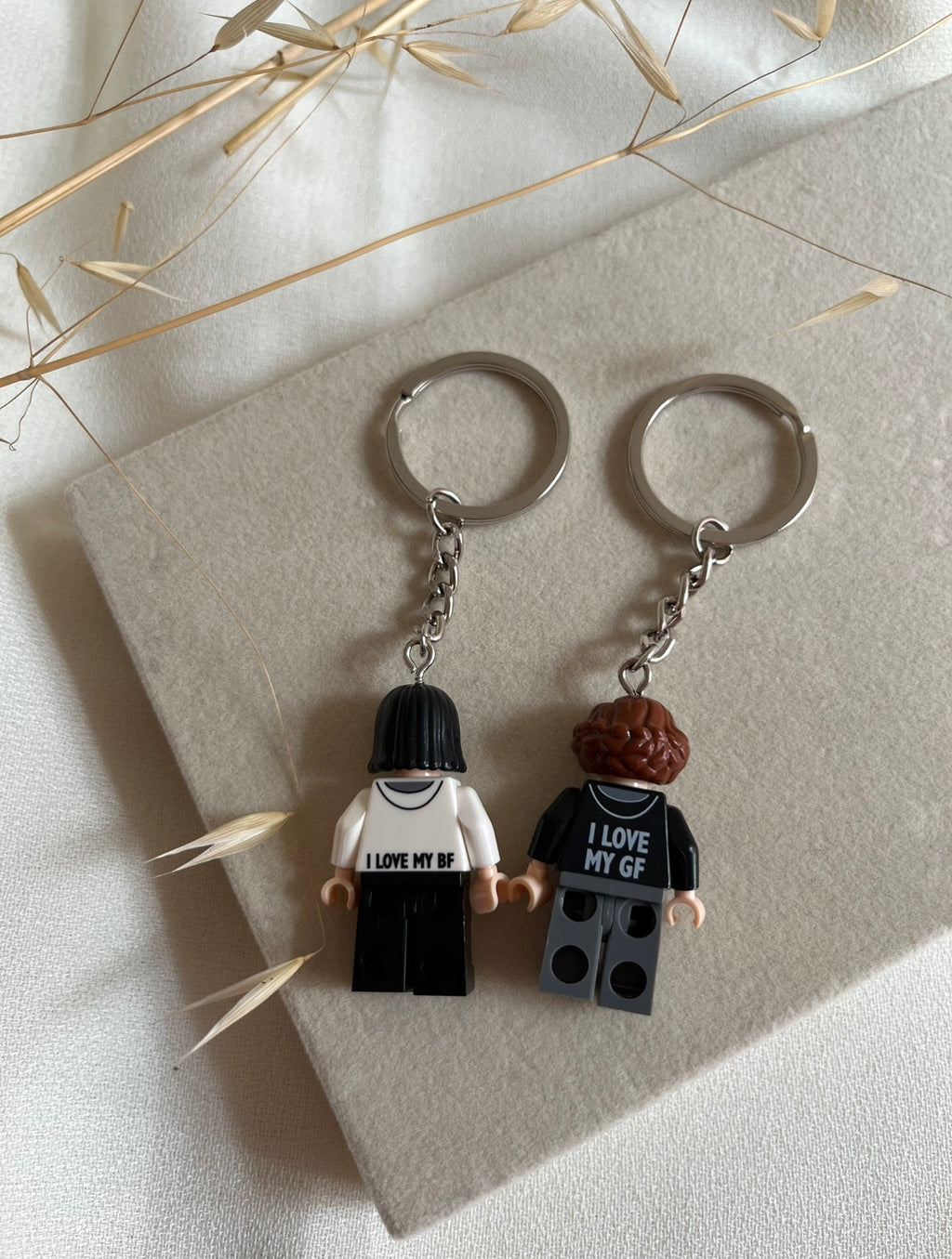 Duo lego keychains 👫