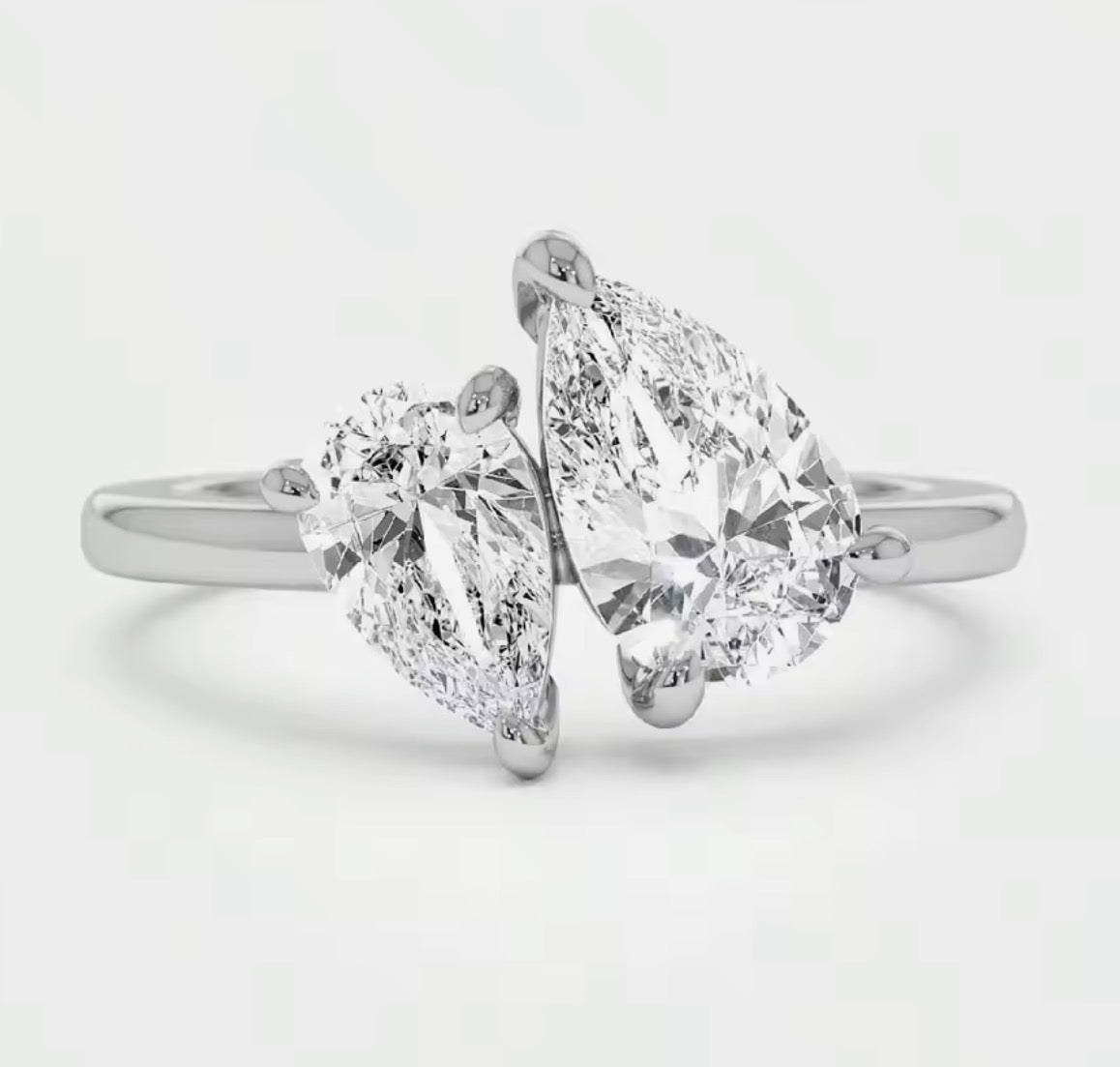 bague 2 pierre
