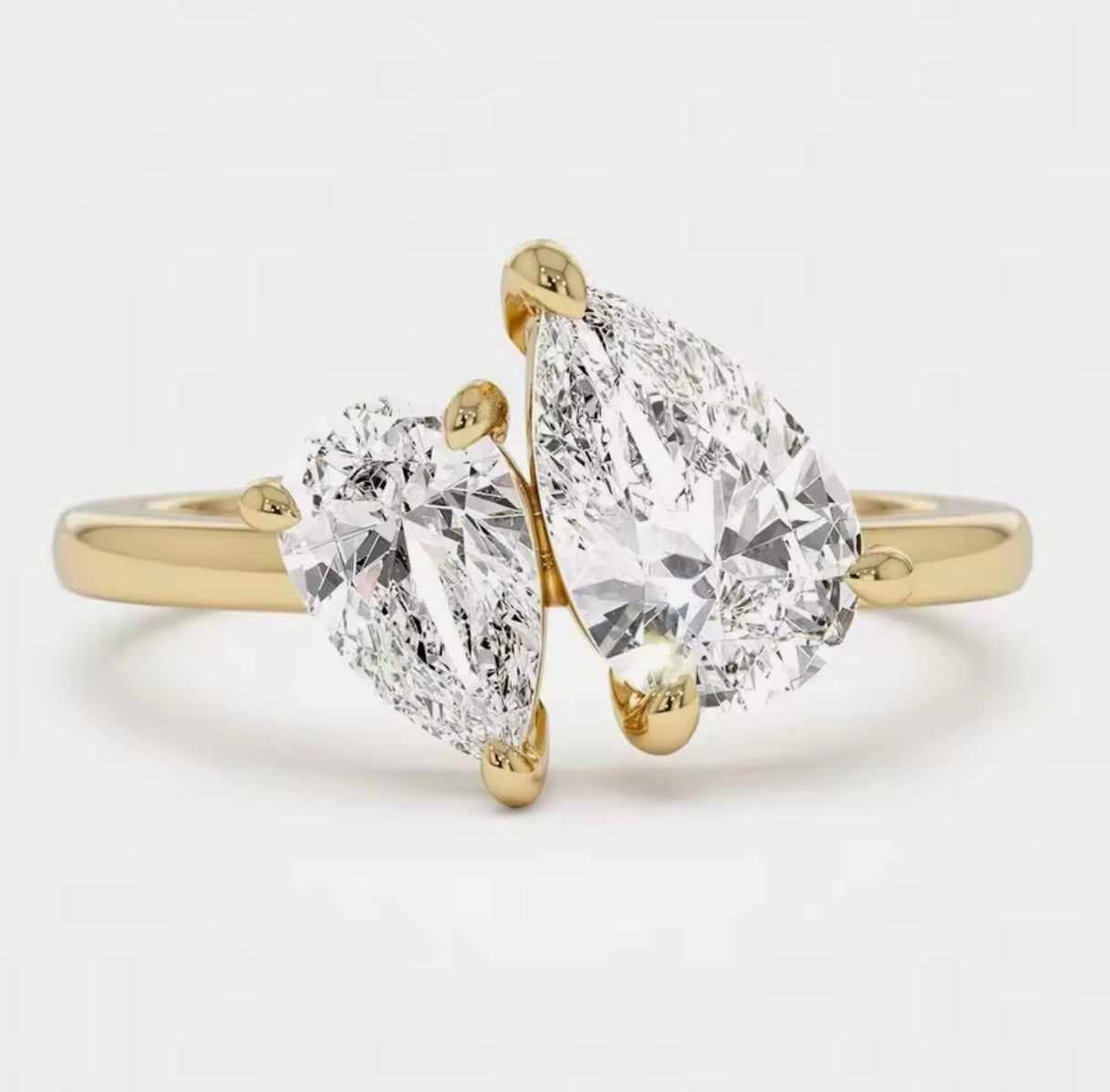 bague 2 pierre