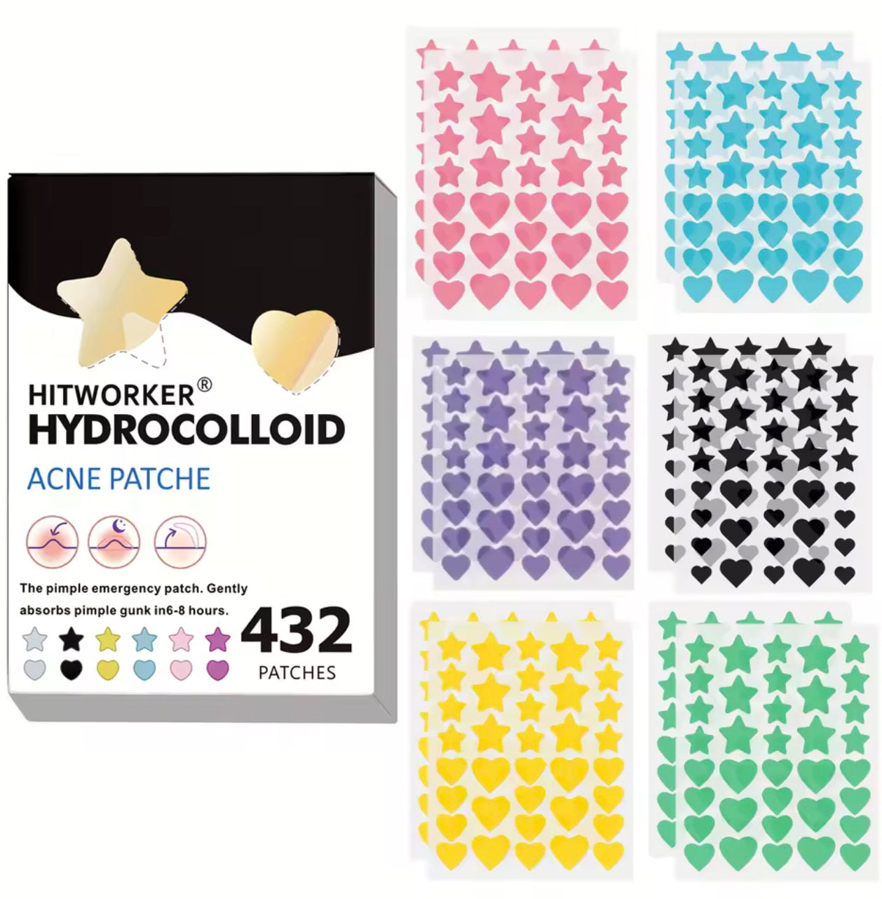 Acne patch 432 pcs