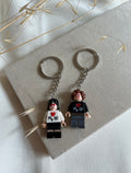 Duo lego keychains 👫