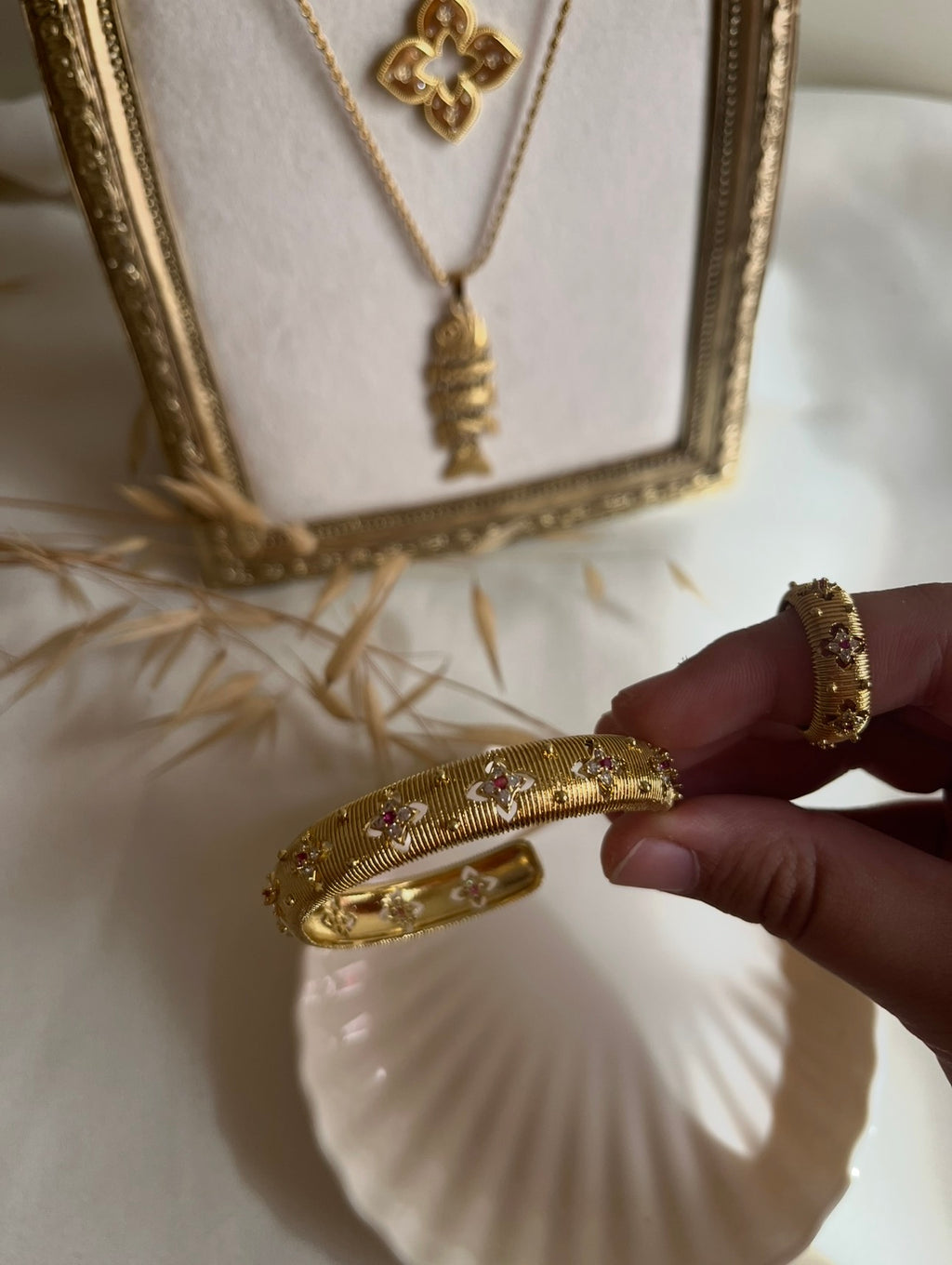 Duo roberto bague et bracelet