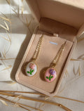 Collier tulip / porte photo