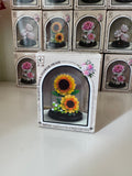 Lego fleur sous cloche