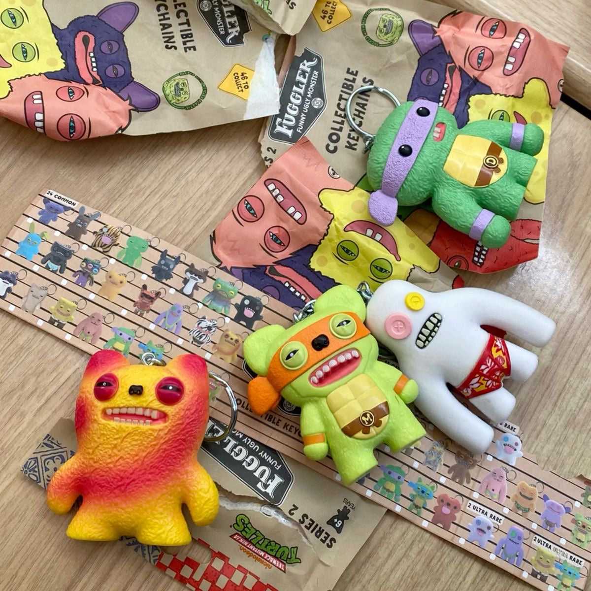 Fuggler blind box keychains