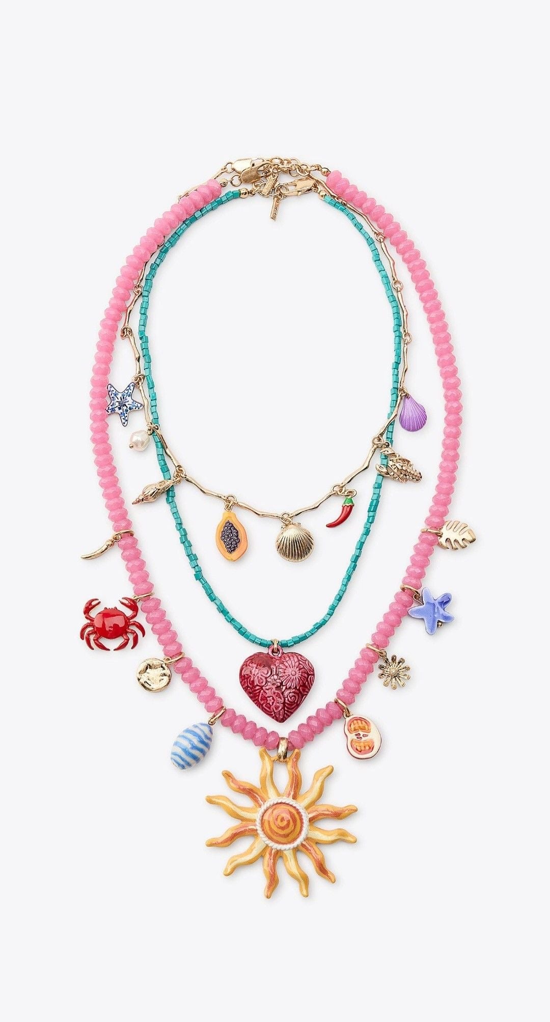 Collier trio soleil